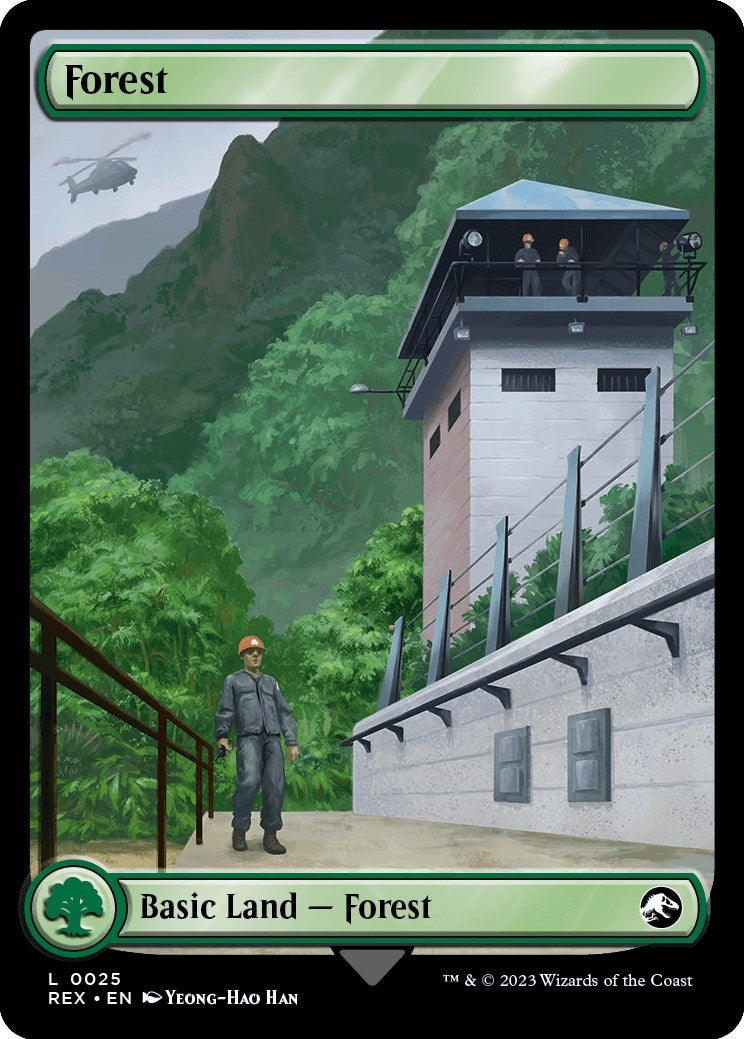 Image for Forest (25) [Universes Beyond: Jurassic World Collection] - Magic: The Gathering