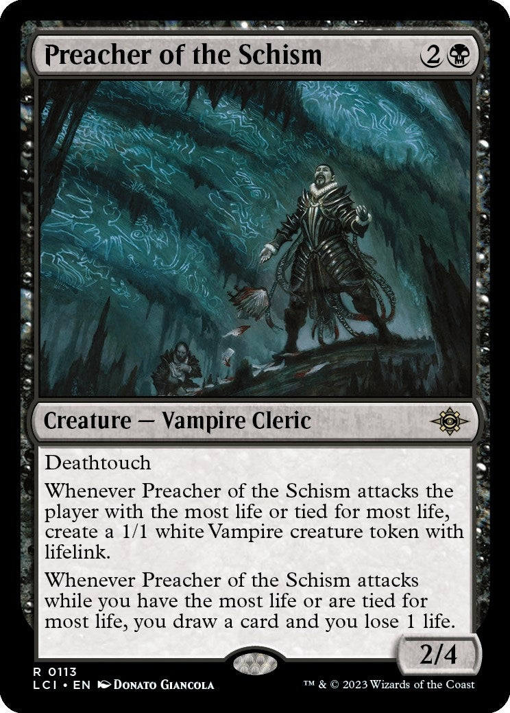 Image for Preacher of the Schism (113) [The Lost Caverns of Ixalan] - Magic: The Gathering