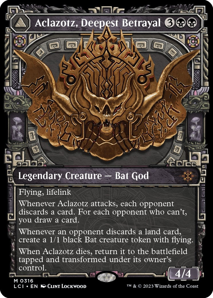 Image for Aclazotz, Deepest Betrayal (Showcase) (316) [The Lost Caverns of Ixalan] - Magic: The Gathering