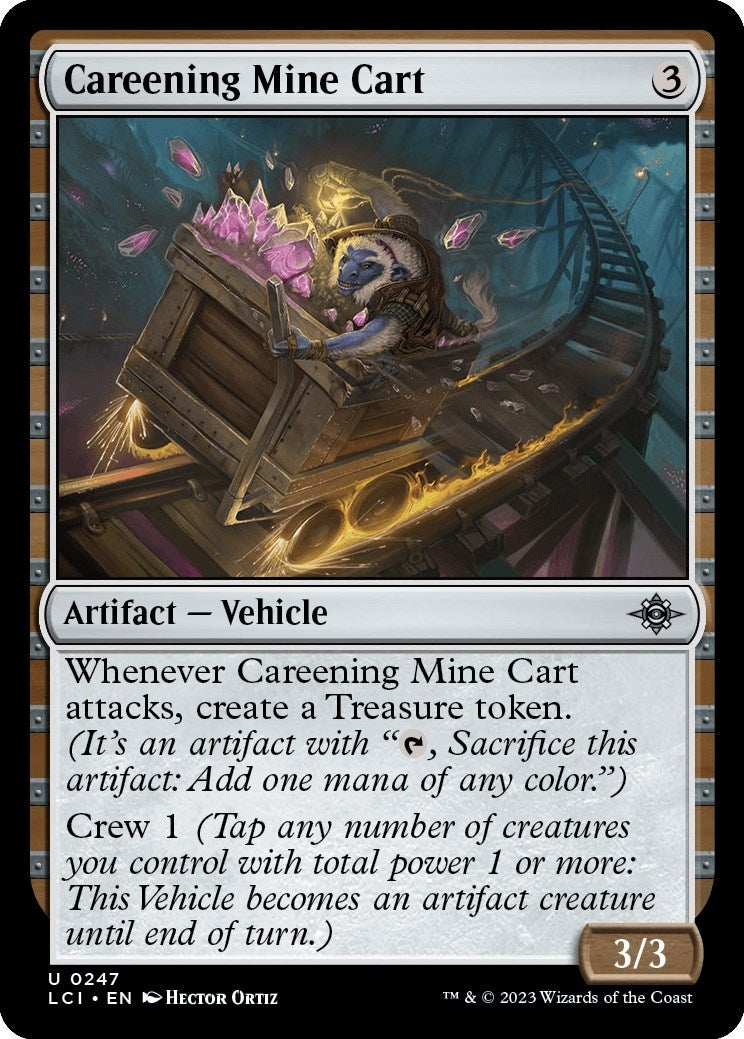 Image for Careening Mine Cart (247) [The Lost Caverns of Ixalan] - Magic: The Gathering