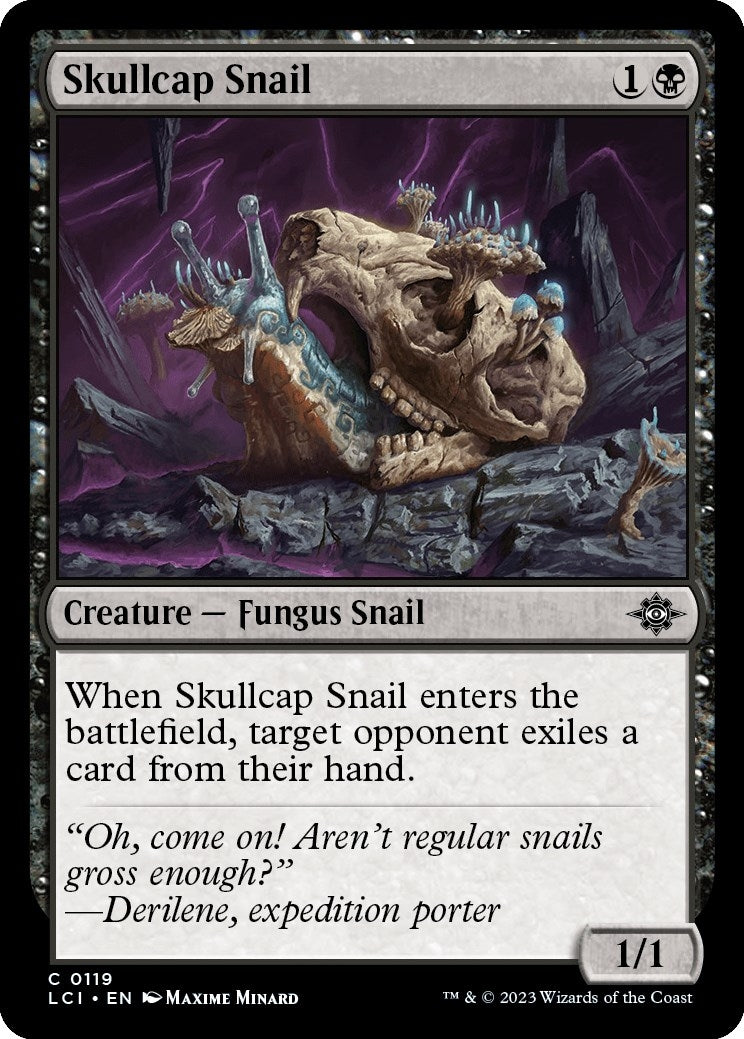 Image for Skullcap Snail (119) [The Lost Caverns of Ixalan] - Magic: The Gathering