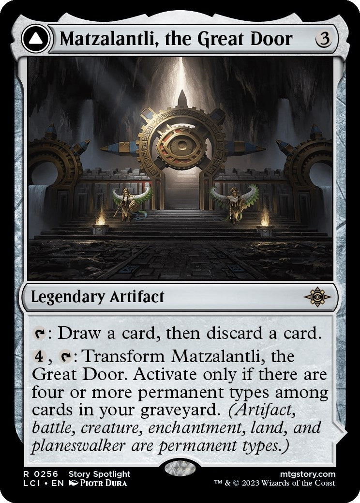Image for Matzalantli, the Great Door (256) [The Lost Caverns of Ixalan] - Magic: The Gathering