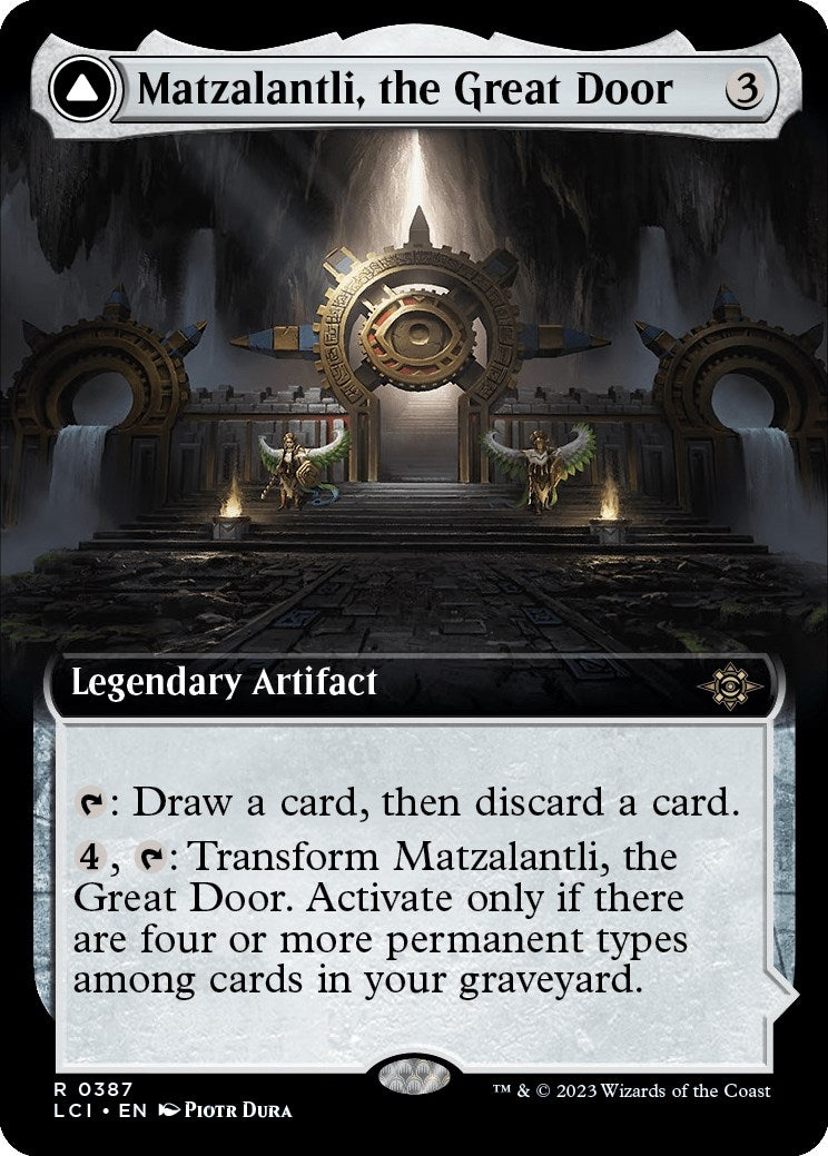 Image for Matzalantli, the Great Door (Extended Art) (387) [The Lost Caverns of Ixalan] - Magic: The Gathering