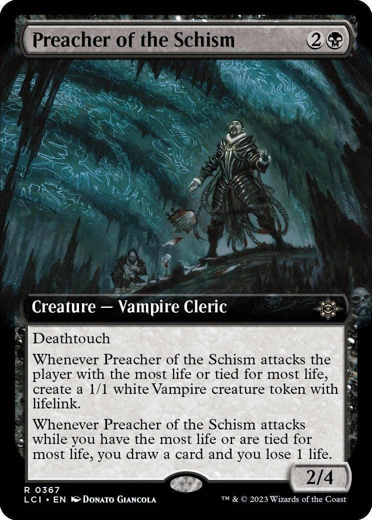 Image for Preacher of the Schism (Extended Art) (367) [The Lost Caverns of Ixalan] - Magic: The Gathering
