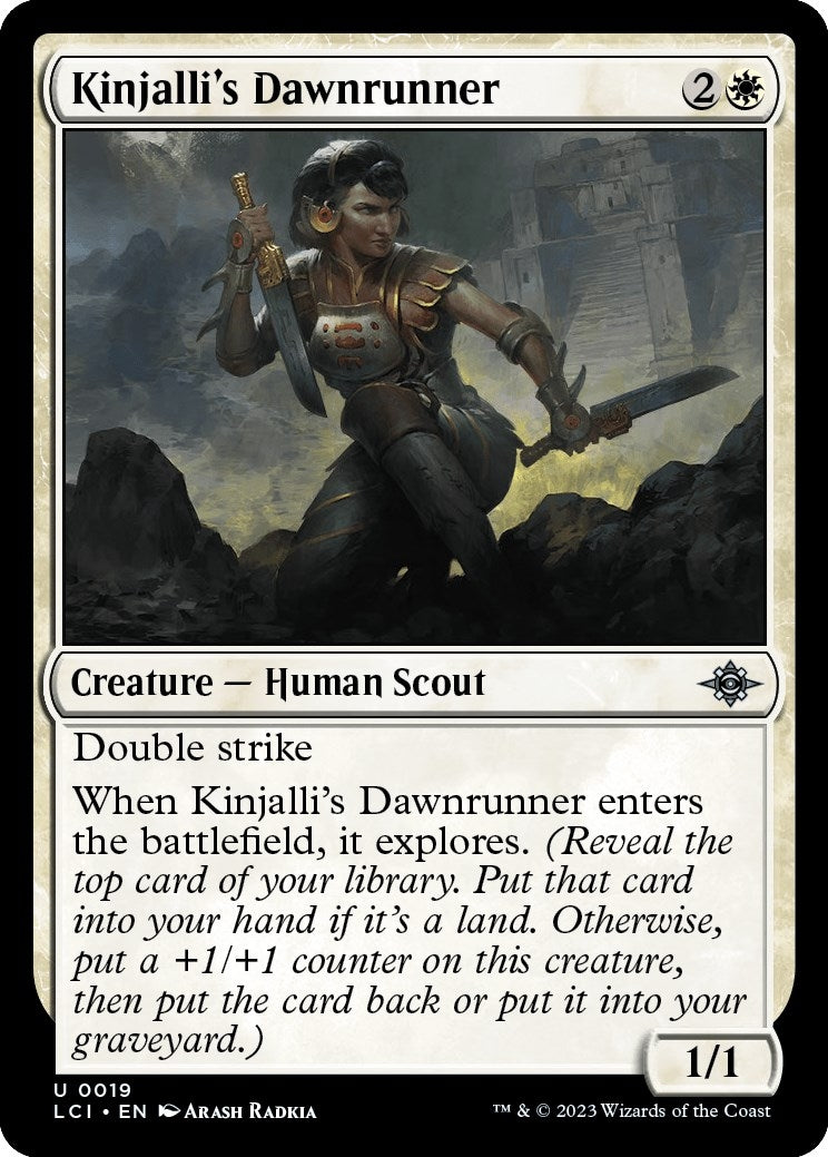 Image for Kinjalli's Dawnrunner (19) [The Lost Caverns of Ixalan] - Magic: The Gathering