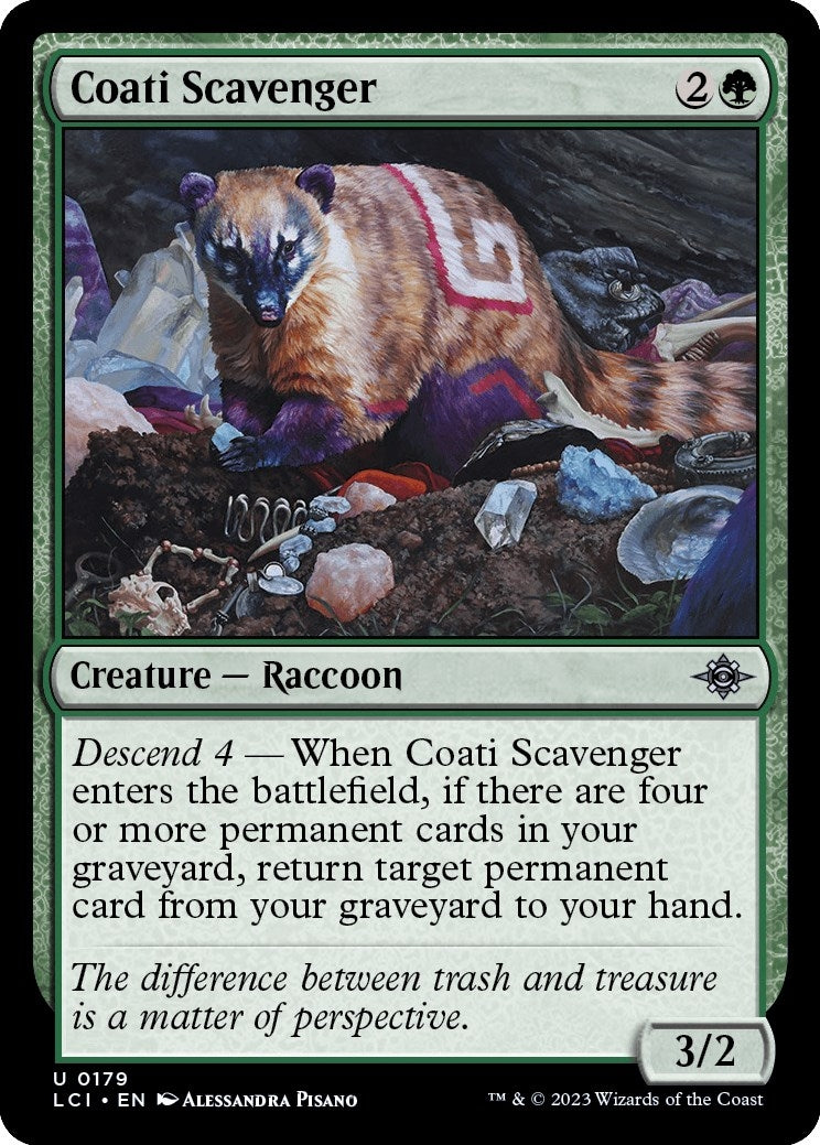Image for Coati Scavenger (179) [The Lost Caverns of Ixalan] - Magic: The Gathering