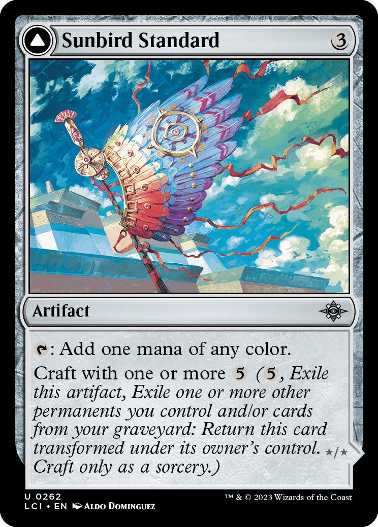 Image for Sunbird Standard (262) [The Lost Caverns of Ixalan] - Magic: The Gathering