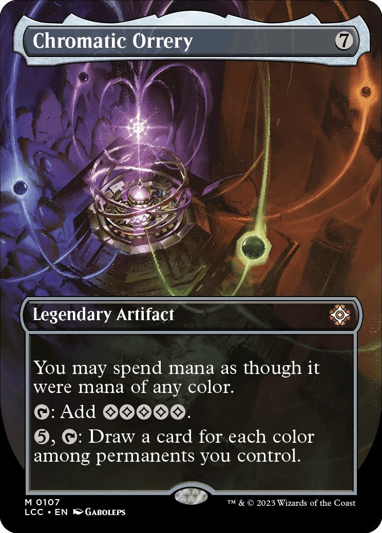 Image for Chromatic Orrery (Borderless) (107) [The Lost Caverns of Ixalan] - Magic: The Gathering