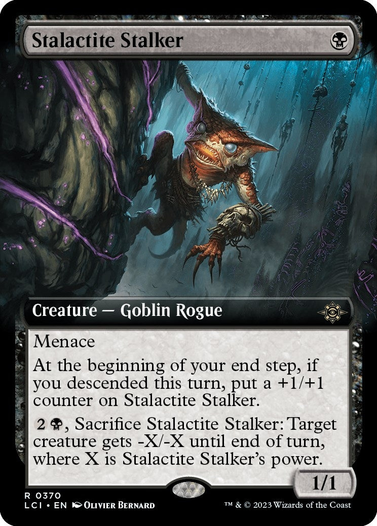 Image for Stalactite Stalker (Extended Art) (370) [The Lost Caverns of Ixalan] - Magic: The Gathering