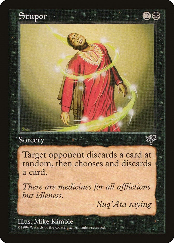 Image for Stupor [Mirage] - Magic: The Gathering
