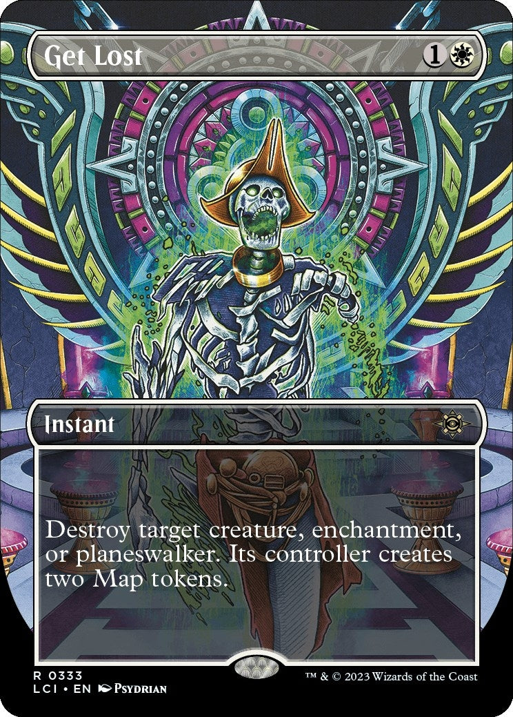 Image for Get Lost (Borderless) (333) [The Lost Caverns of Ixalan] - Magic: The Gathering