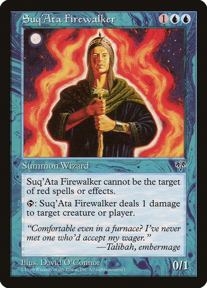 Image for Suq'Ata Firewalker [Mirage] - Magic: The Gathering