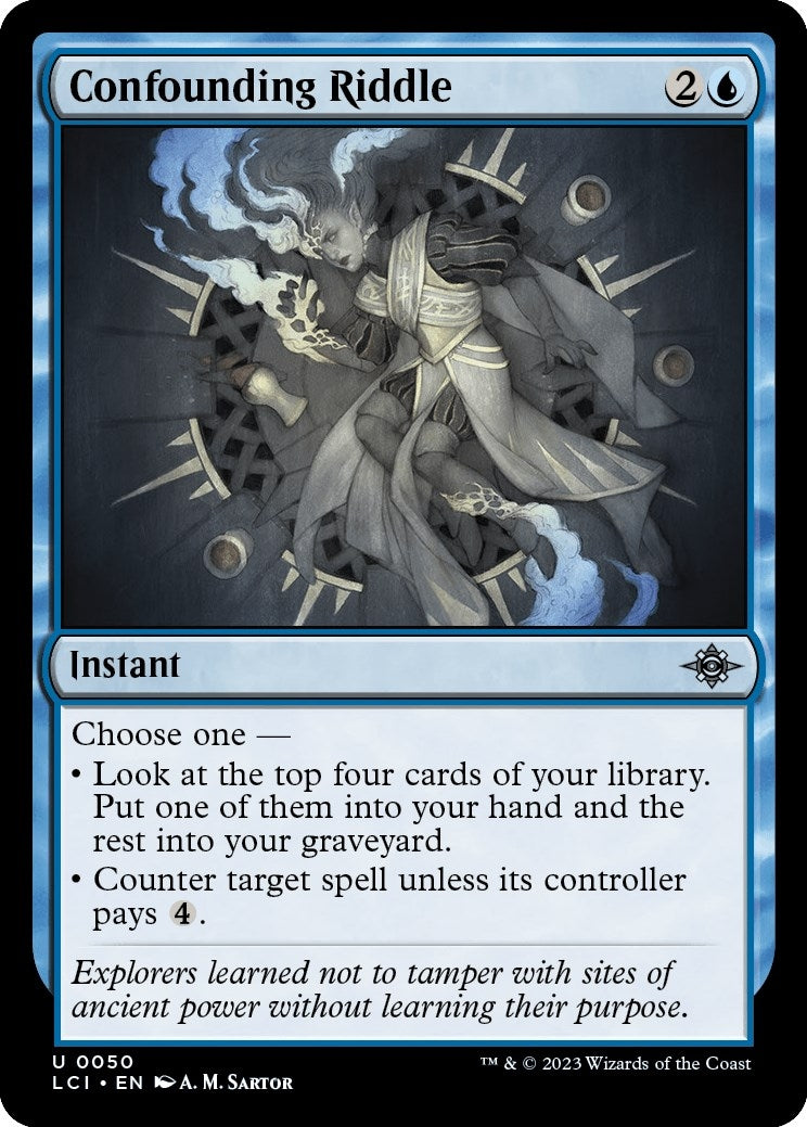 Image for Confounding Riddle (50) [The Lost Caverns of Ixalan] - Magic: The Gathering