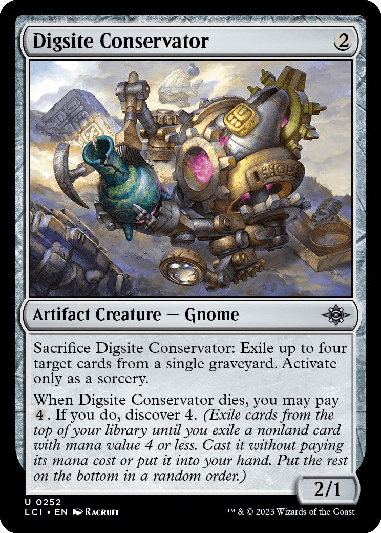 Image for Digsite Conservator (252) [The Lost Caverns of Ixalan] - Magic: The Gathering