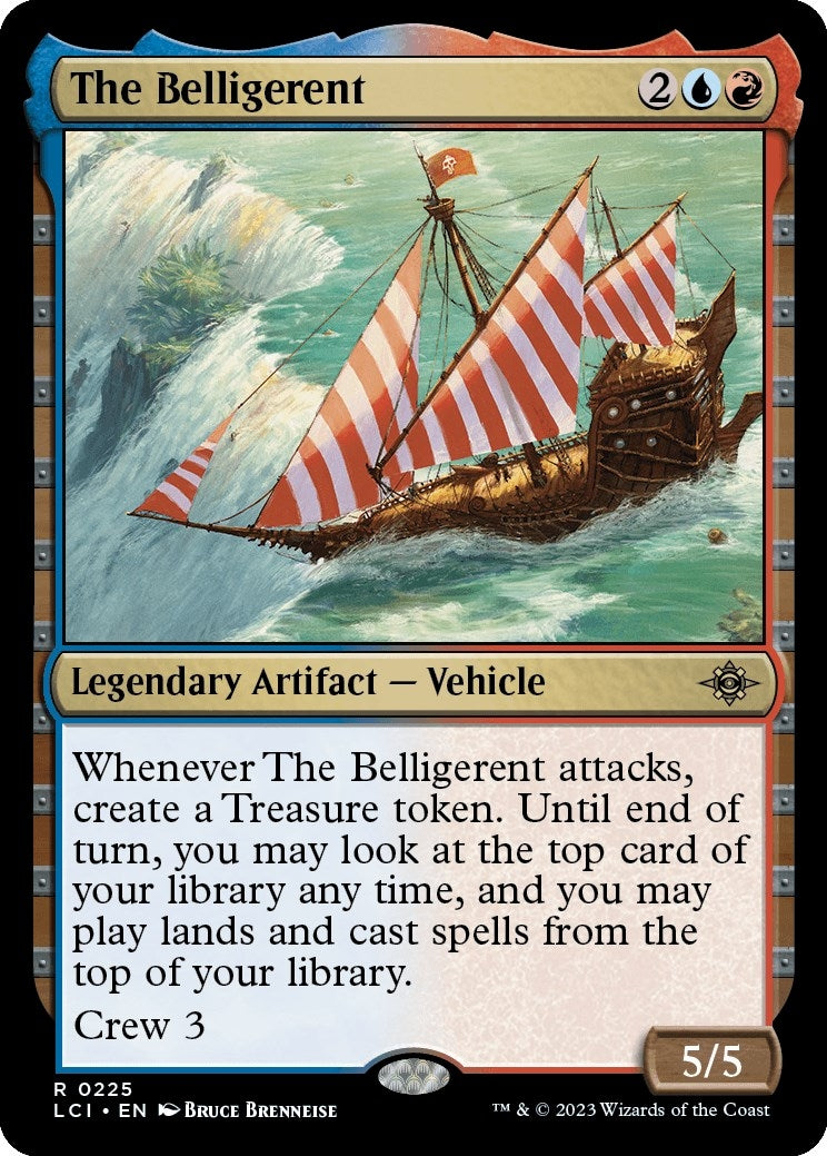Image for The Belligerent (225) [The Lost Caverns of Ixalan] - Magic: The Gathering