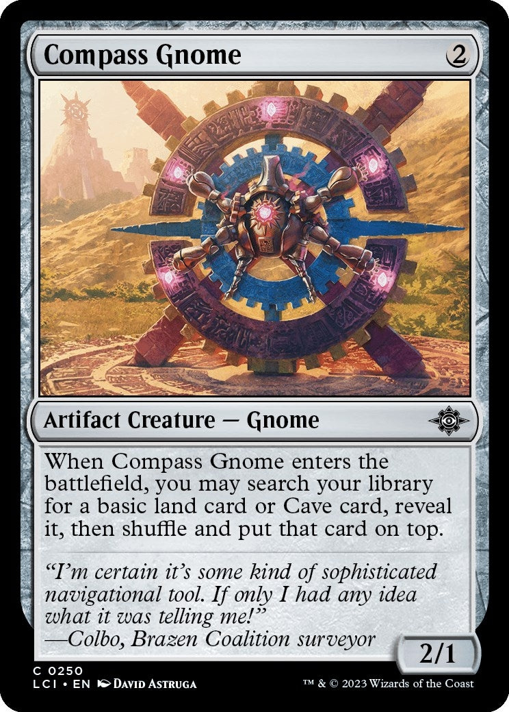Image for Compass Gnome (250) [The Lost Caverns of Ixalan] - Magic: The Gathering