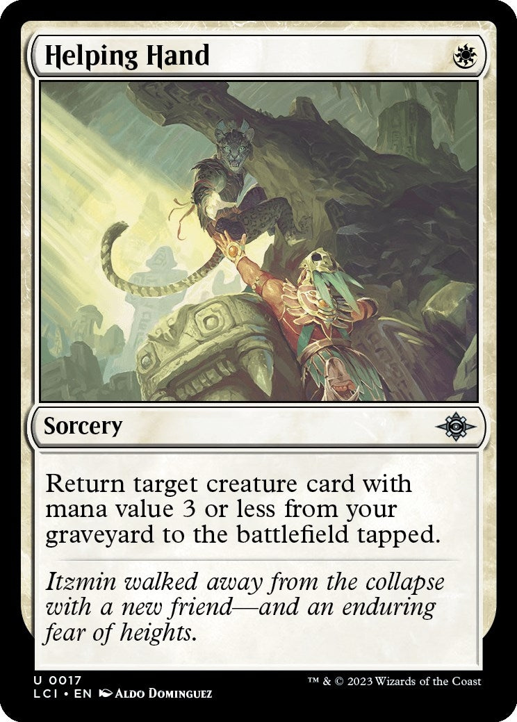 Image for Helping Hand (17) [The Lost Caverns of Ixalan] - Magic: The Gathering