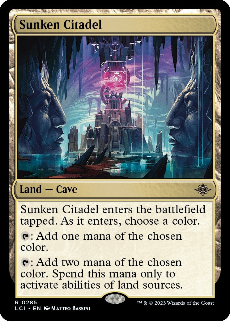 Image for Sunken Citadel (285) [The Lost Caverns of Ixalan] - Magic: The Gathering