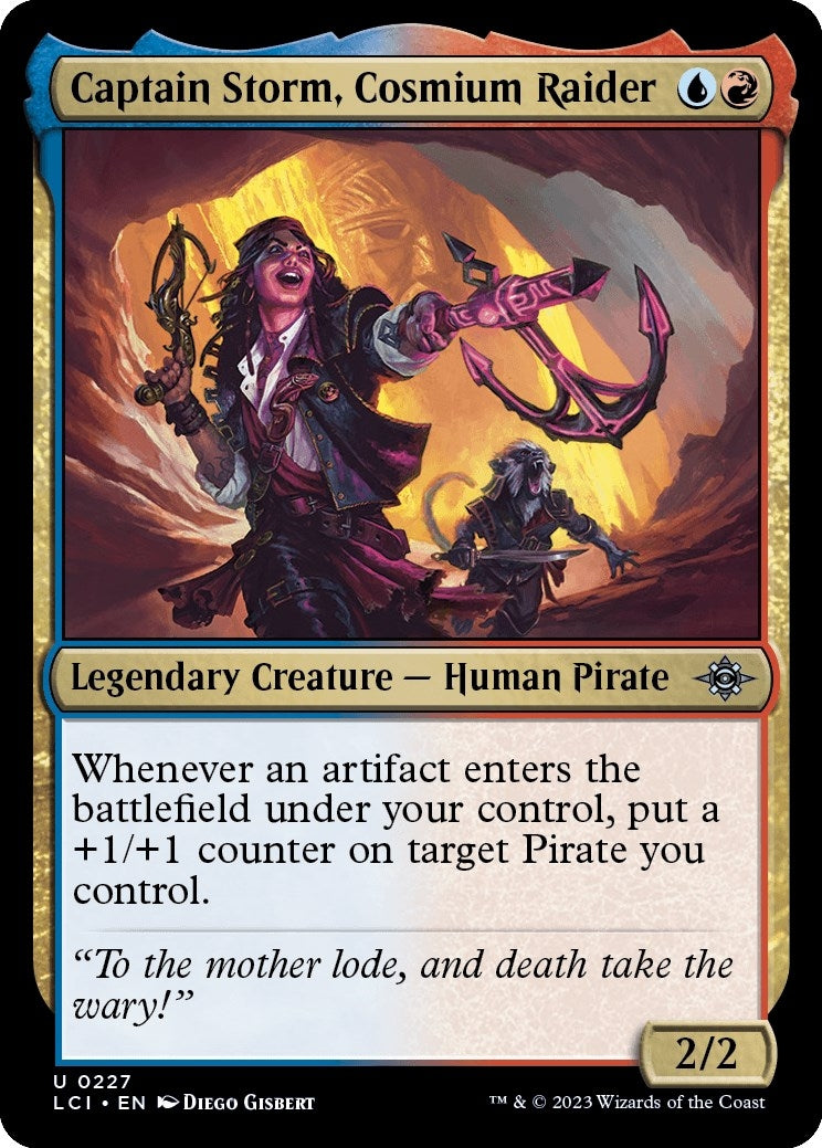 Image for Captain Storm, Cosmium Raider (227) [The Lost Caverns of Ixalan] - Magic: The Gathering