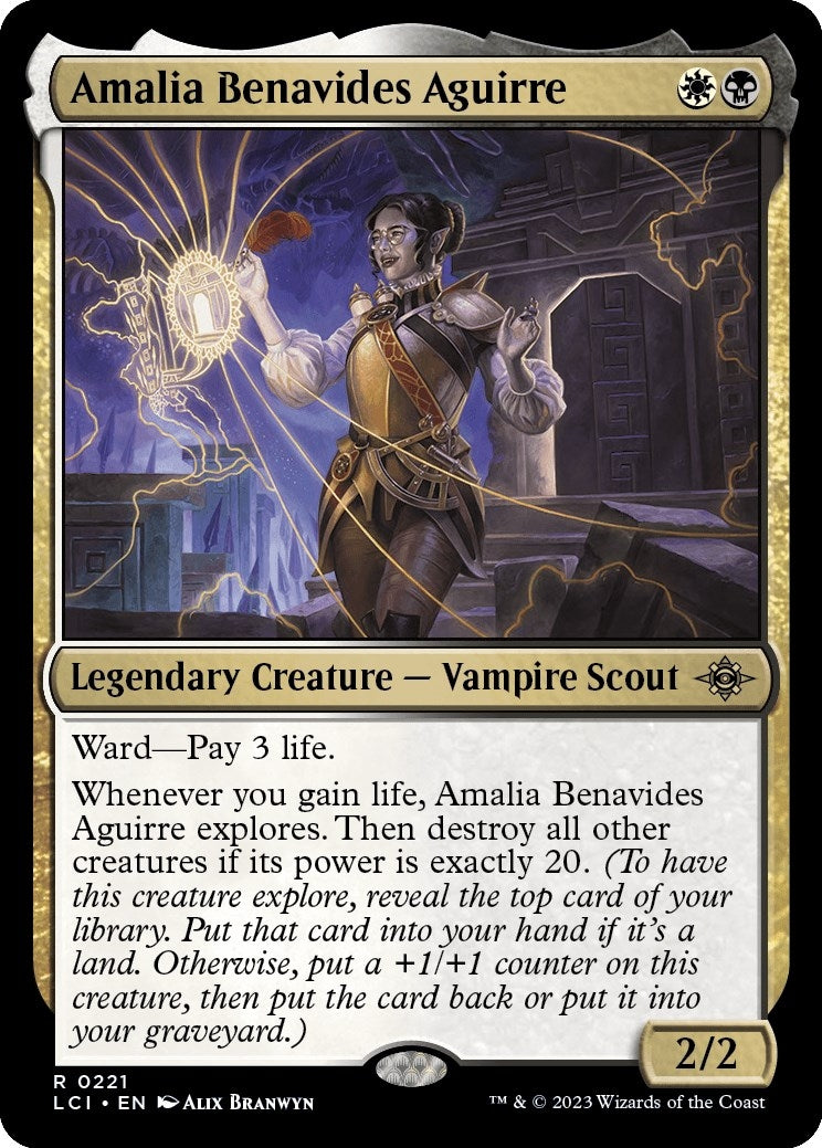 Image for Amalia Benavides Aguirre (221) [The Lost Caverns of Ixalan] - Magic: The Gathering