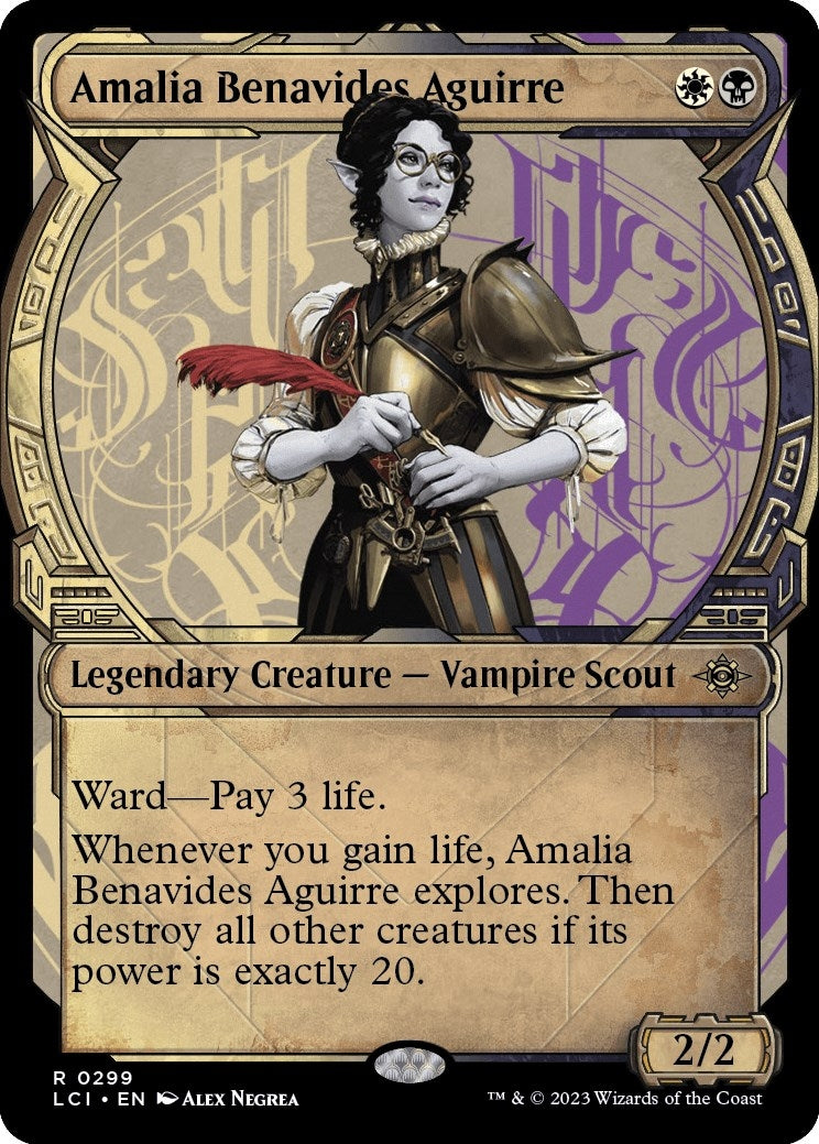 Image for Amalia Benavides Aguirre (Showcase) (299) [The Lost Caverns of Ixalan] - Magic: The Gathering