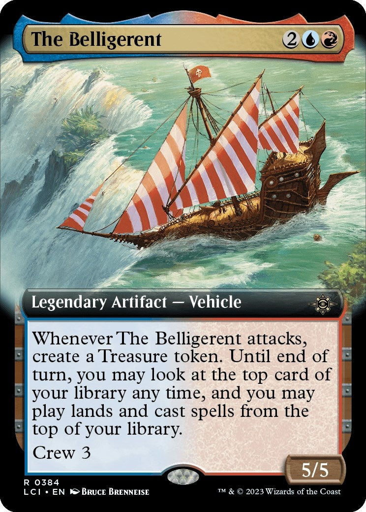 Image for The Belligerent (Extended Art) (384) [The Lost Caverns of Ixalan] - Magic: The Gathering