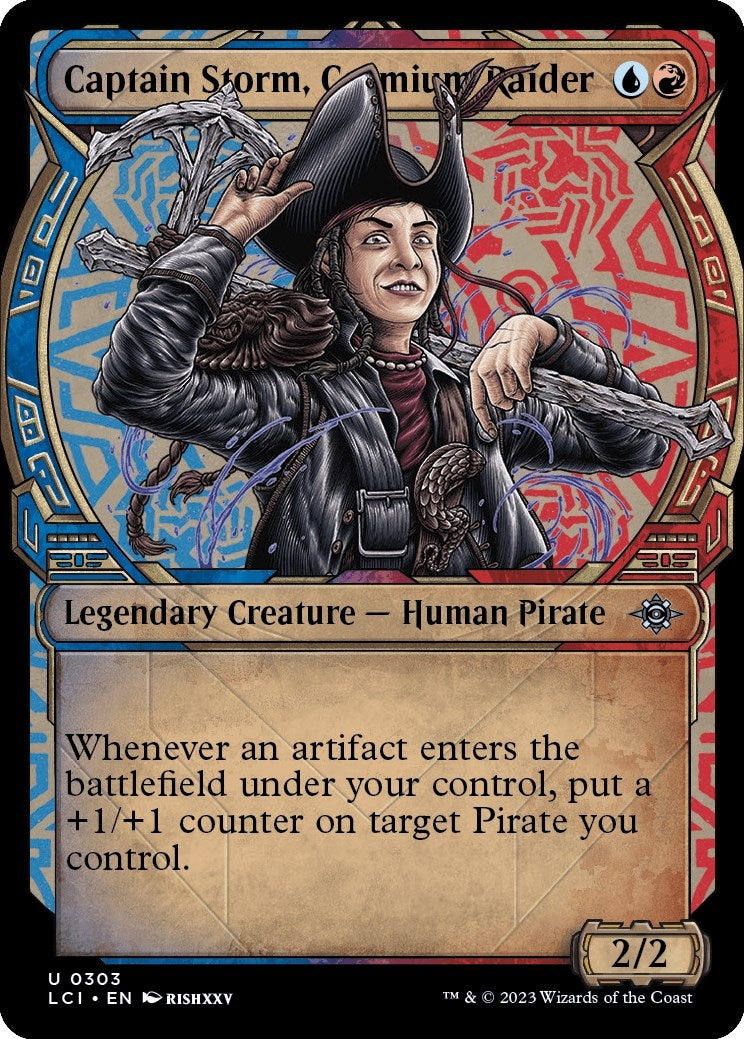 Image for Captain Storm, Cosmium Raider (Showcase) (303) [The Lost Caverns of Ixalan] - Magic: The Gathering