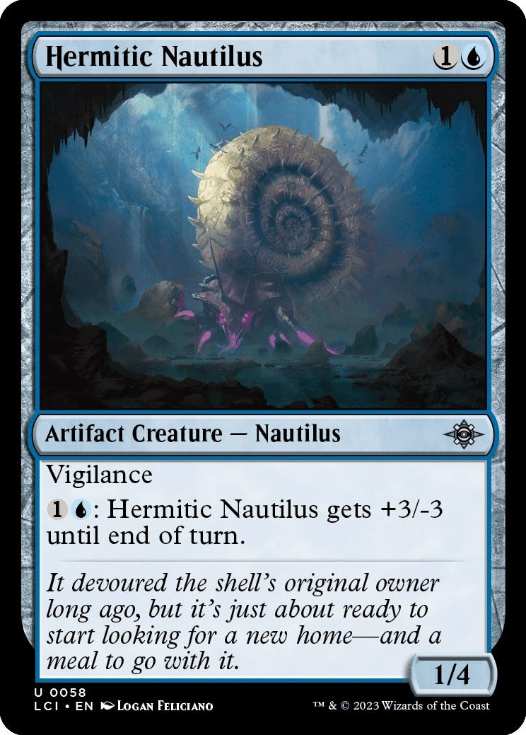 Image for Hermitic Nautilus (58) [The Lost Caverns of Ixalan] - Magic: The Gathering