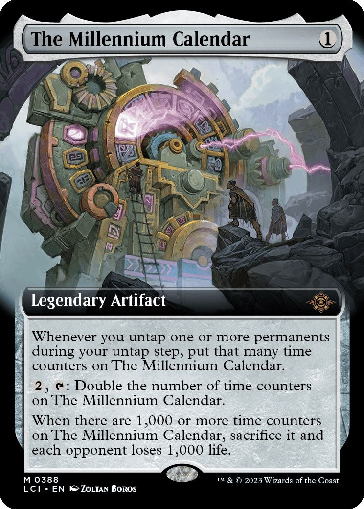 Image for The Millennium Calendar (Extended Art) (388) [The Lost Caverns of Ixalan] - Magic: The Gathering