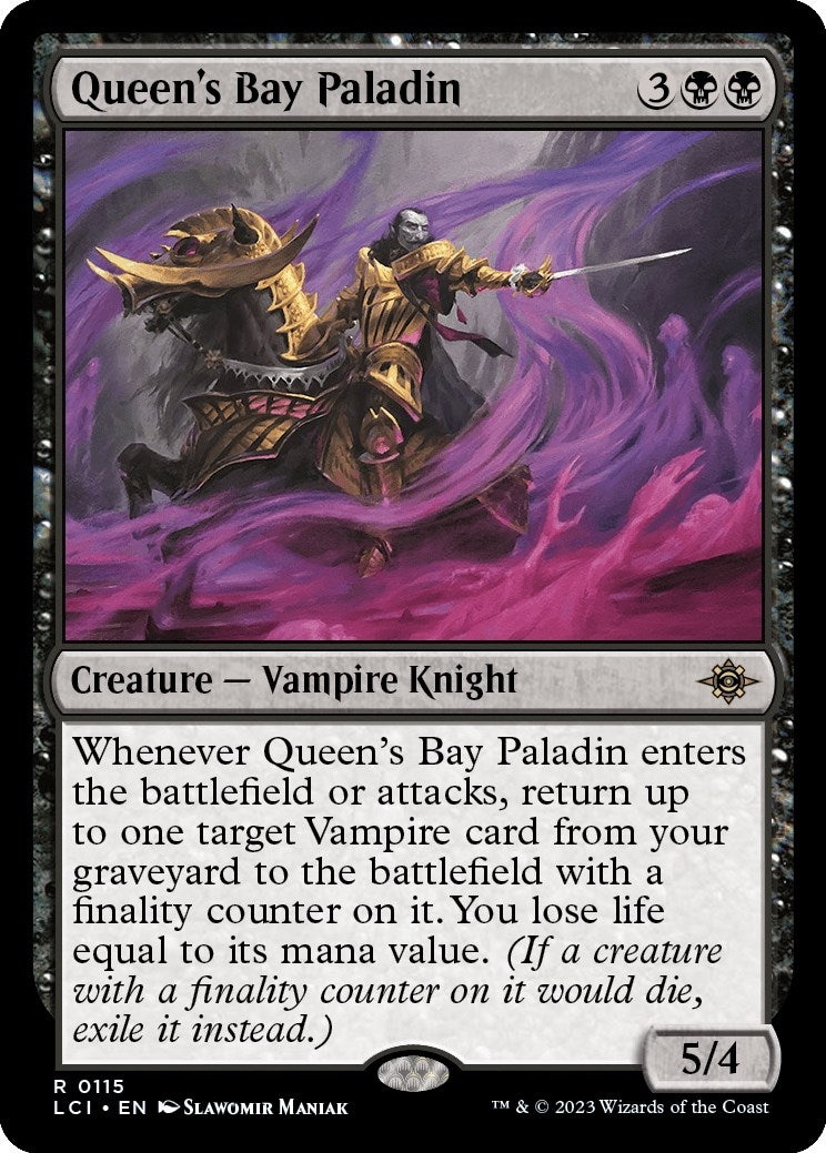 Image for Queen's Bay Paladin (115) [The Lost Caverns of Ixalan] - Magic: The Gathering
