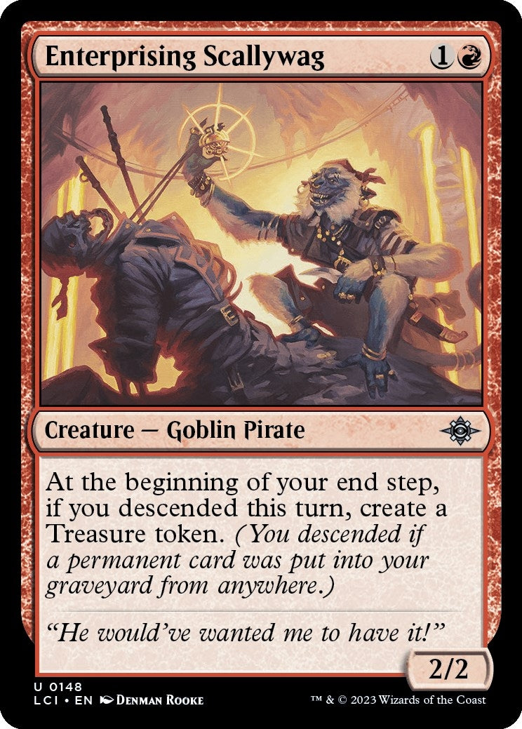 Image for Enterprising Scallywag (148) [The Lost Caverns of Ixalan] - Magic: The Gathering