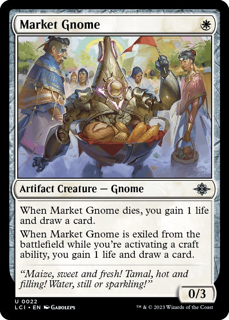 Image for Market Gnome (22) [The Lost Caverns of Ixalan] - Magic: The Gathering