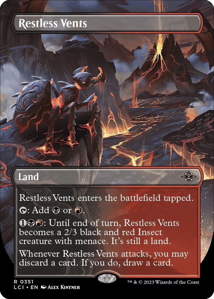 Image for Restless Vents (Borderless) (351) [The Lost Caverns of Ixalan] - Magic: The Gathering