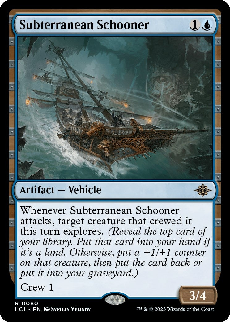 Image for Subterranean Schooner (80) [The Lost Caverns of Ixalan] - Magic: The Gathering