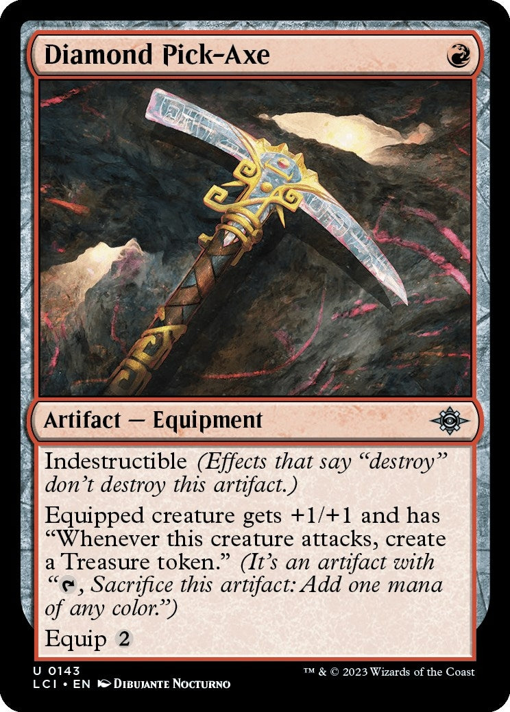 Image for Diamond Pick-Axe (143) [The Lost Caverns of Ixalan] - Magic: The Gathering