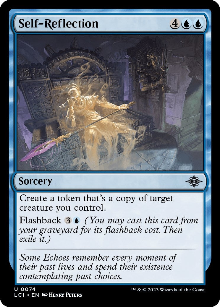 Image for Self-Reflection (74) [The Lost Caverns of Ixalan] - Magic: The Gathering
