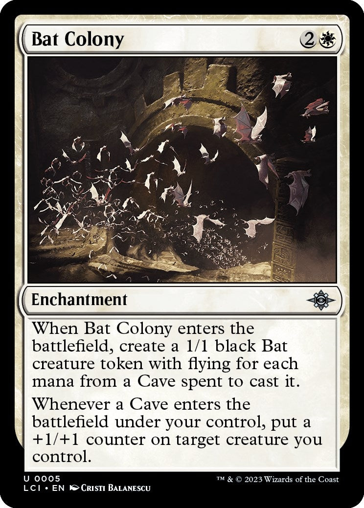 Image for Bat Colony (5) [The Lost Caverns of Ixalan] - Magic: The Gathering