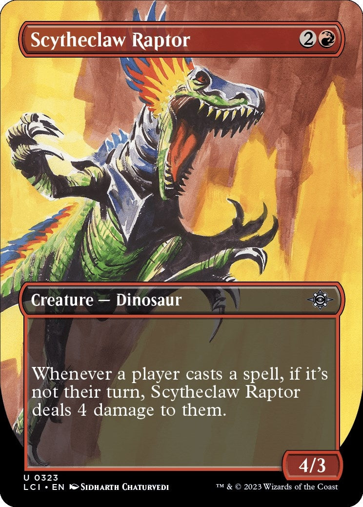 Image for Scytheclaw Raptor (Borderless) (323) [The Lost Caverns of Ixalan] - Magic: The Gathering