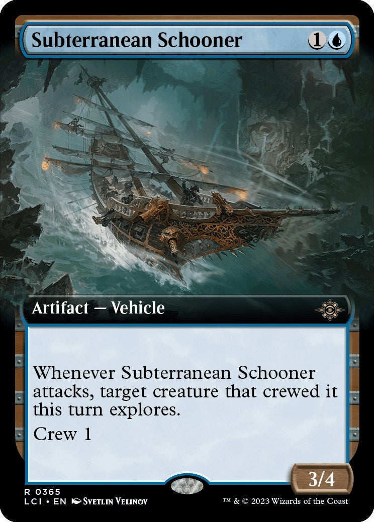 Image for Subterranean Schooner (Extended Art) (365) [The Lost Caverns of Ixalan] - Magic: The Gathering
