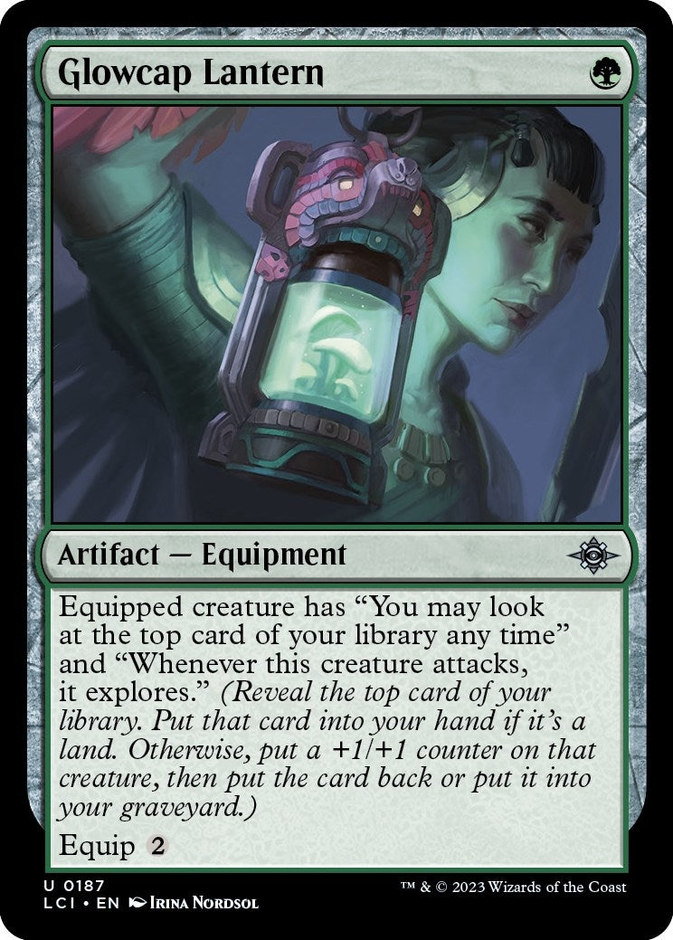 Image for Glowcap Lantern (187) [The Lost Caverns of Ixalan] - Magic: The Gathering