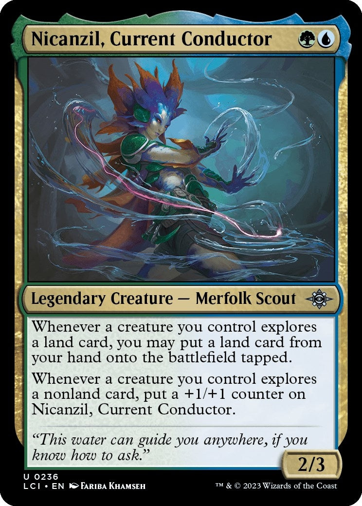 Image for Nicanzil, Current Conductor (236) [The Lost Caverns of Ixalan] - Magic: The Gathering