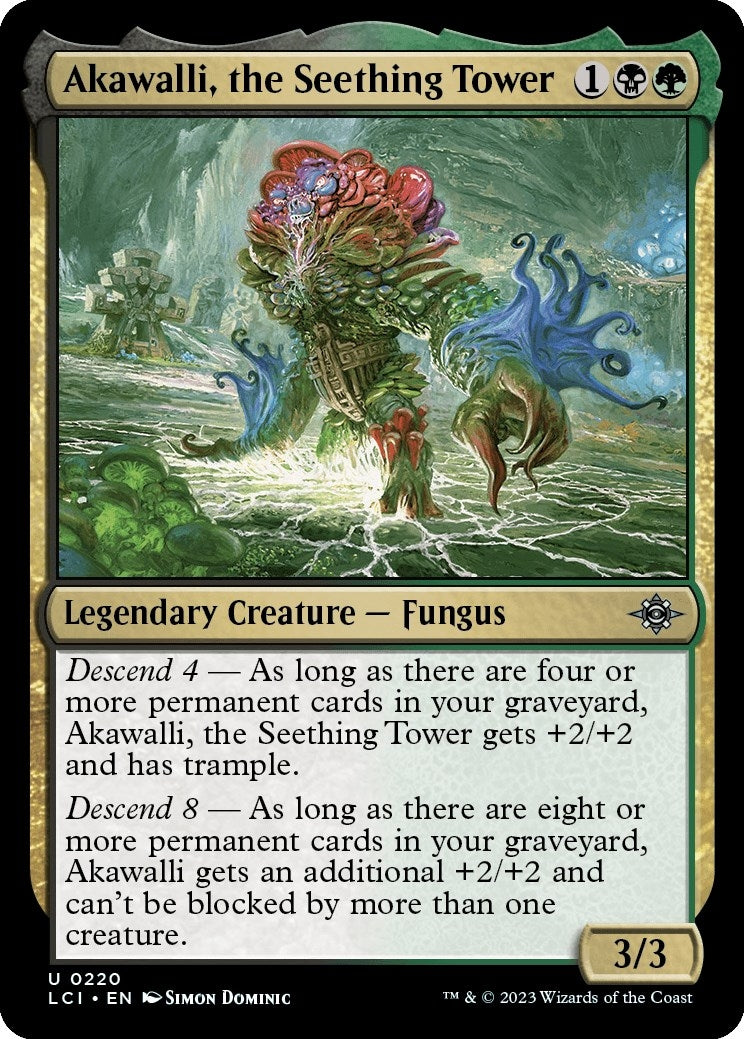 Image for Akawalli, the Seething Tower (220) [The Lost Caverns of Ixalan] - Magic: The Gathering