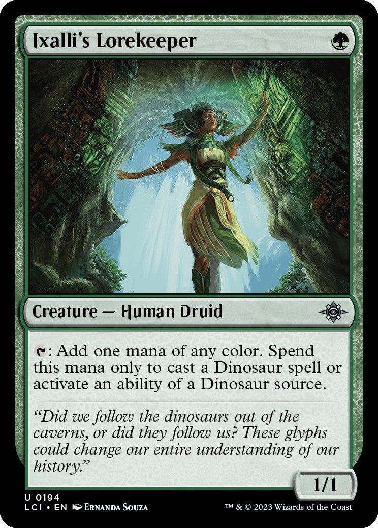 Image for Ixalli's Lorekeeper (194) [The Lost Caverns of Ixalan] - Magic: The Gathering