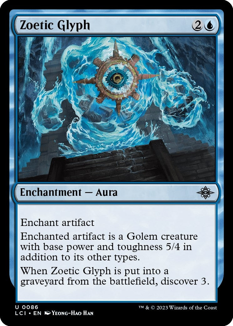 Image for Zoetic Glyph (86) [The Lost Caverns of Ixalan] - Magic: The Gathering