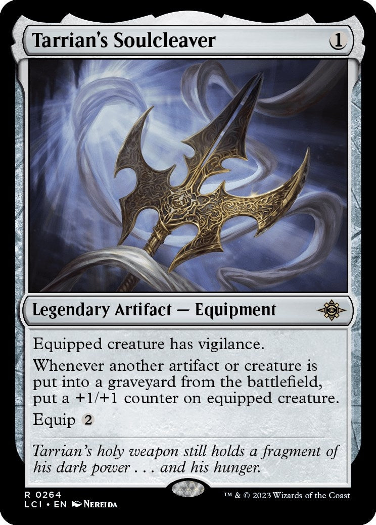 Image for Tarrian's Soulcleaver (264) [The Lost Caverns of Ixalan] - Magic: The Gathering