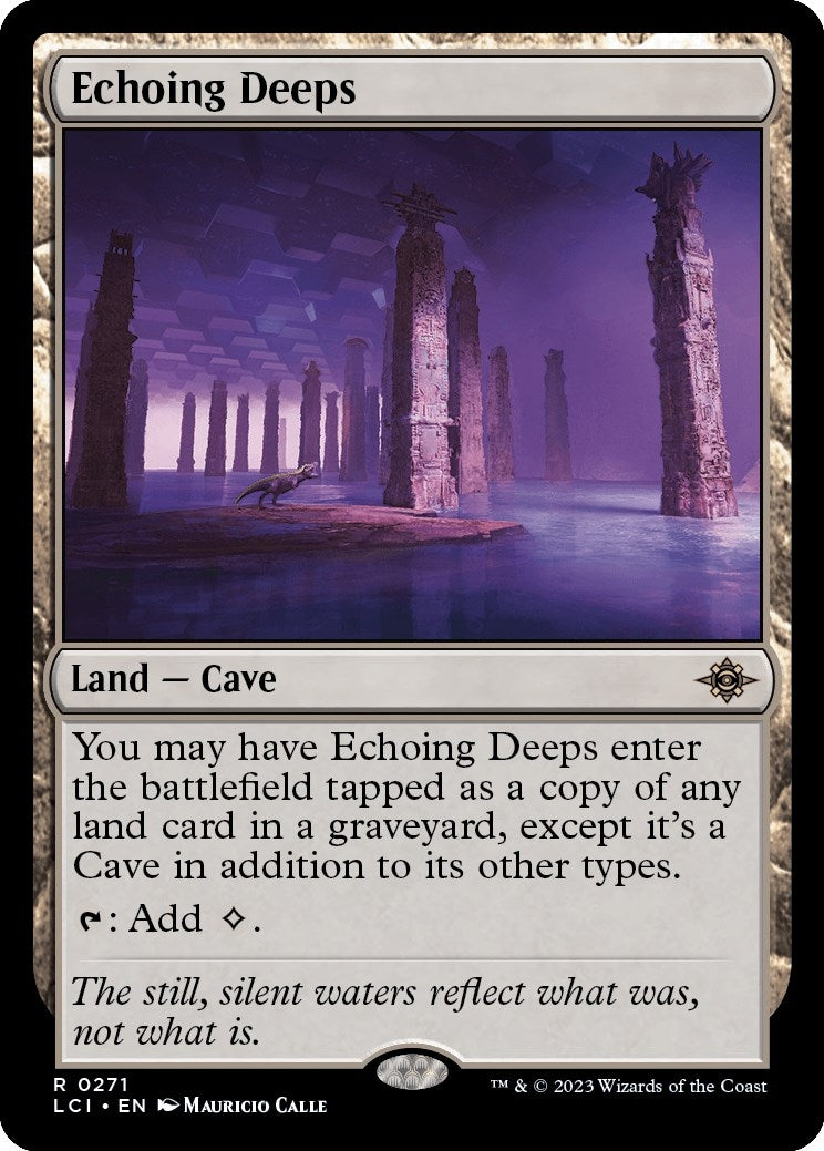 Image for Echoing Deeps (271) [The Lost Caverns of Ixalan] - Magic: The Gathering