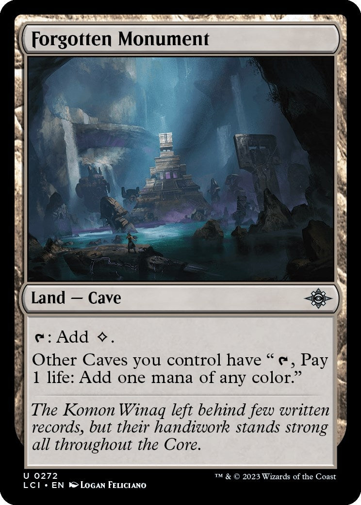 Image for Forgotten Monument (272) [The Lost Caverns of Ixalan] - Magic: The Gathering