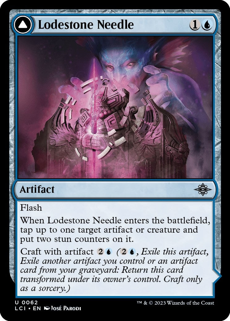 Image for Lodestone Needle (62) [The Lost Caverns of Ixalan] - Magic: The Gathering