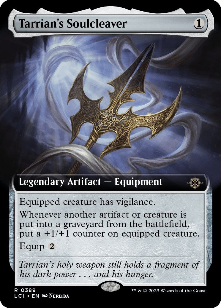 Image for Tarrian's Soulcleaver (Extended Art) (389) [The Lost Caverns of Ixalan] - Magic: The Gathering