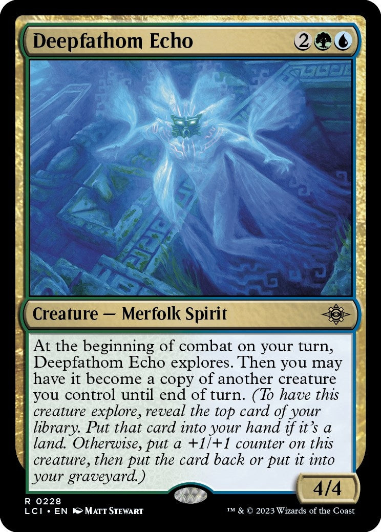 Image for Deepfathom Echo (228) [The Lost Caverns of Ixalan] - Magic: The Gathering